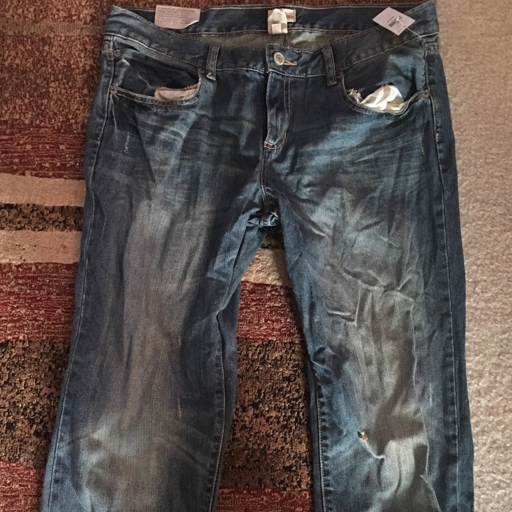 Gap boyfriend jeans size 14